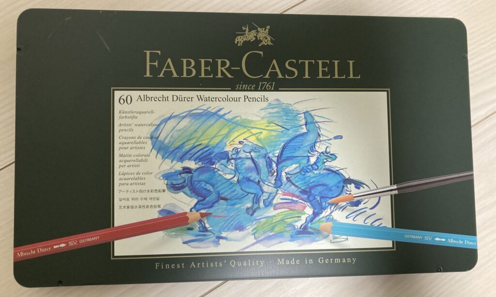 ファーバーカステル アルブレヒト・デューラー水彩色鉛筆 12色